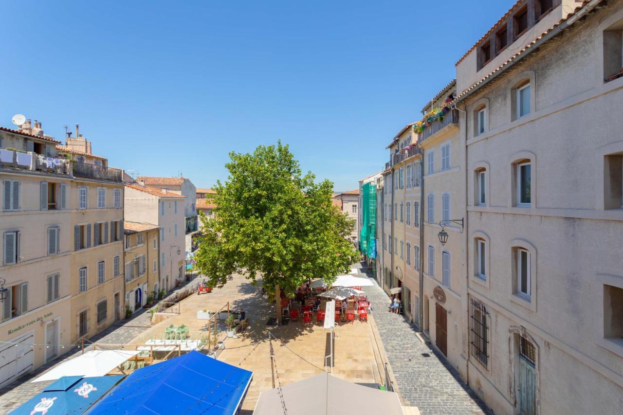 Studio Agreable Au Coeur Du Quartier Historique Marseille Extérieur photo