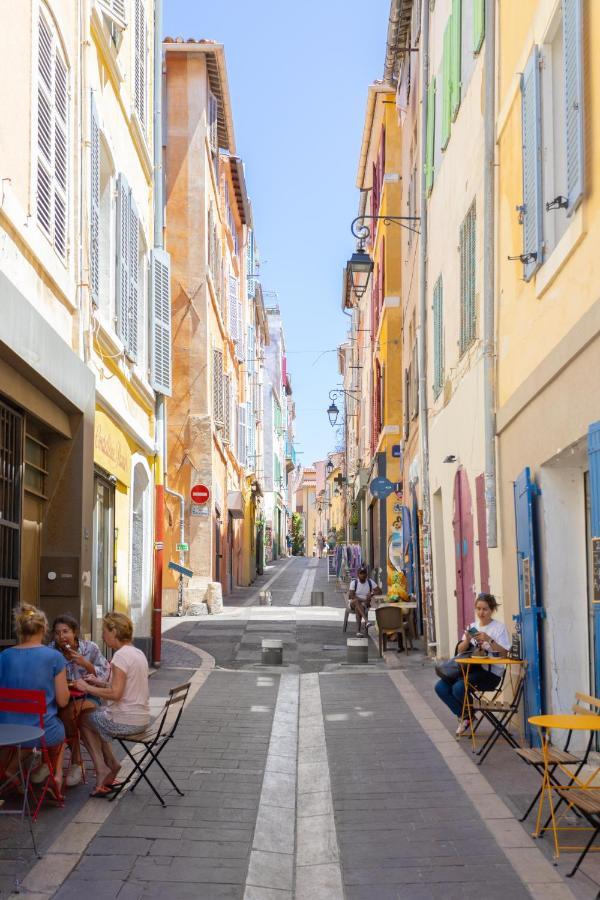 Studio Agreable Au Coeur Du Quartier Historique Marseille Extérieur photo